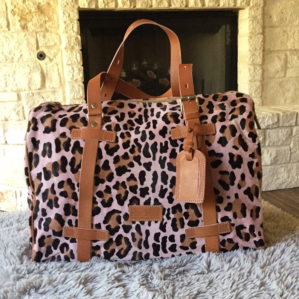 Rare Vintage Dooney Bourke Travel Tote Bag